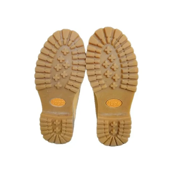 Lugz Drifter 6 SteelToe Golden Wheat Bark Tan Gum Women Sz 7.5 OR Men Sz 6 #1085 - Picture 11 of 13